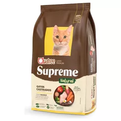 Ração Quatree Supreme Gatos Castrados Frango e Batata 10Kg