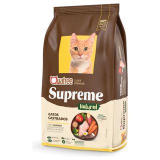 Ração Quatree Supreme Gatos Castrados Frango e Batata 10Kg