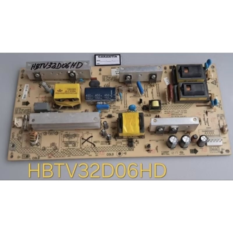 PLACA DA FONTE TV  H BUSTER HBTV32D06HD 34008698 FOTOS, VÍDEO E DESCRIÇÃO