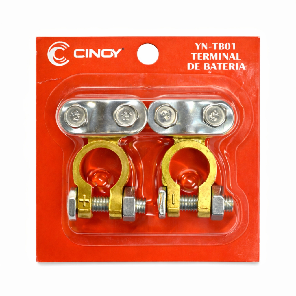 Par Conector Terminal Bateria Positivo Negativo Universal 12V Automotivo Carro Sapo Sapão Kit 2