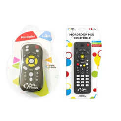 Mordedor Massageador Infantil Controle Tv Macio Vinil Atoxico Aroma Tutti Frutti