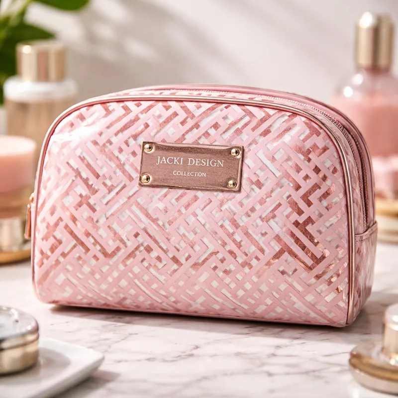 Necessaire Retangular Diamantes - Jacki Design em Oferta na Shopee