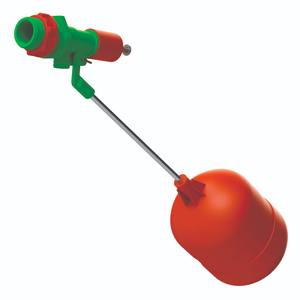 TORNEIRA BÓIA AIR LOCK ROSCA EXT. 1/2 E 3/4 VALEPLAST