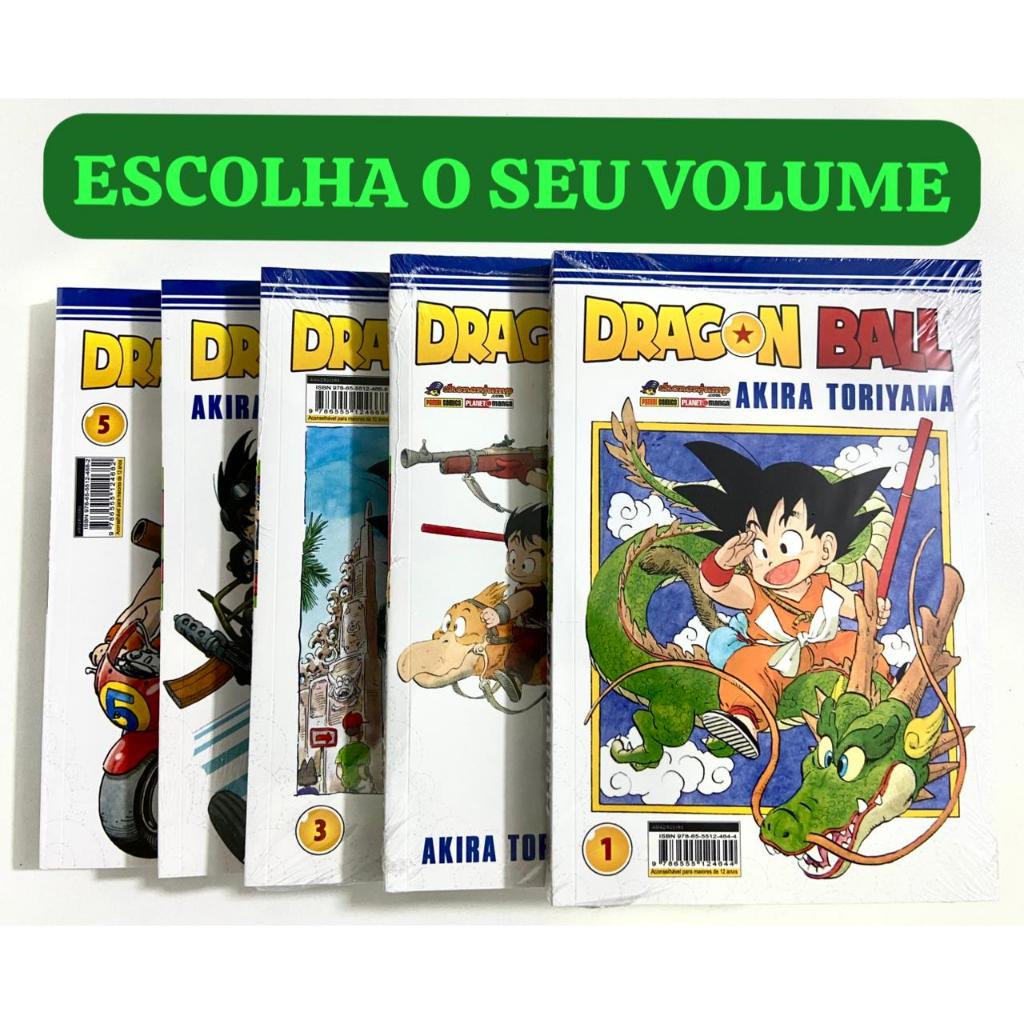 Novos/Lacrados: Dragon Ball Clássico (1 ao 21 e Box vazio - português - escolha o seu volume)