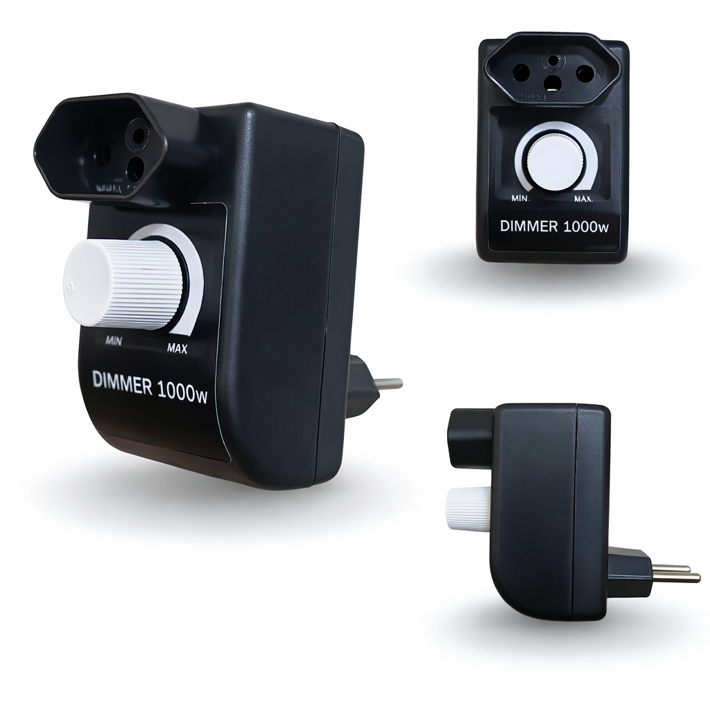 Dimmer tomada Bivolt 1000w / 2000w P/ Liquidificador Shakes Dimer