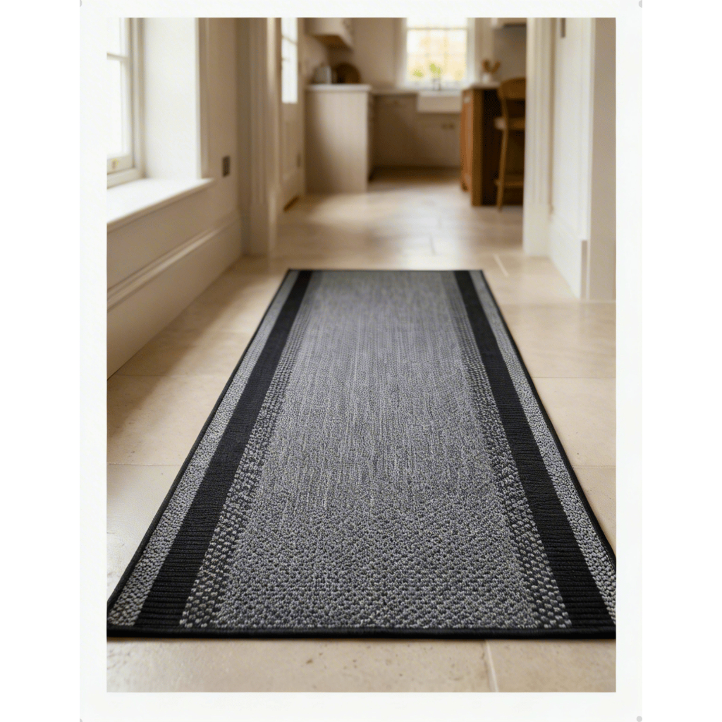 Passadeira Sisal Cinza 180x66 Antiderrapante Cozinha Corredor Lancer Tapete Decorativo Residencial