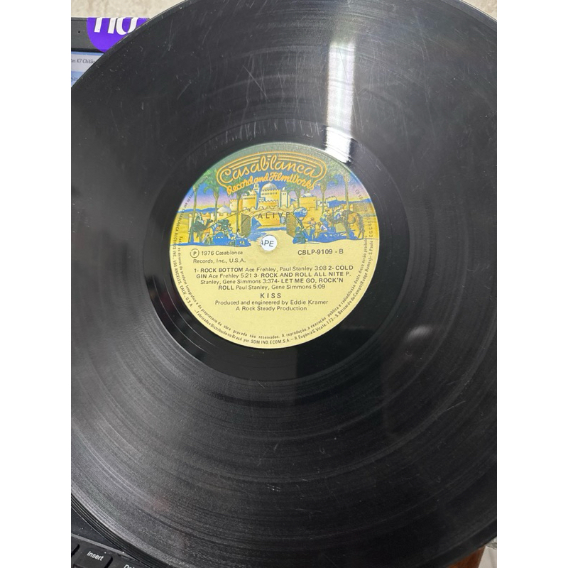 lp kiss alive, apenas 1 disco