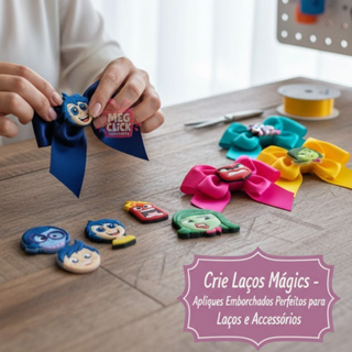 Kit Apliques Divertidamente - Perfeitos para Laços, Acessórios e Artesanatos em Oferta na Shopee
