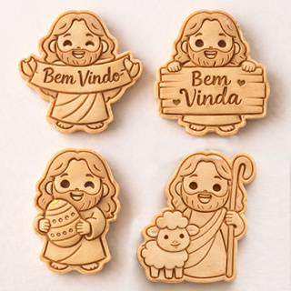Cortadores Páscoa - Kit Bem Vindo - Jesus Biscoitos Religioso de pascoa Americana Biscuit Marcador em Oferta na Shopee