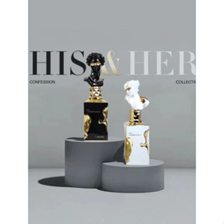 Lattafa Perfumes importados Árabe Original Her/His Confession Eau De Parfum Feminino EDP 100ml em Oferta na Shopee