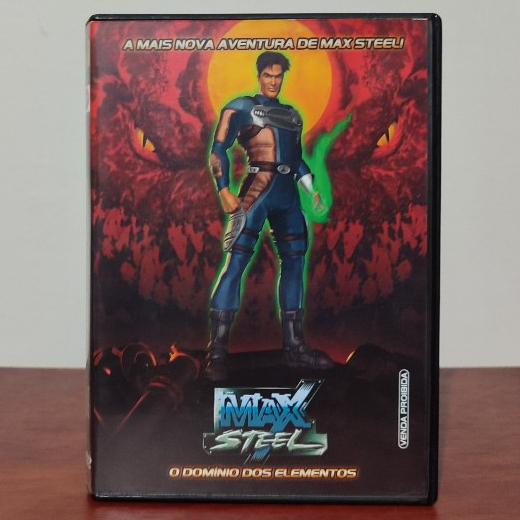 Dvd: Max Steel - O Domínio Dos Elementos - Mattel - Dublado - Original