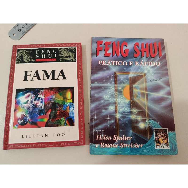 Feng Shui- Kit com 2 livros: Feng Shui Fama e Feng Shui Prático e Rapido