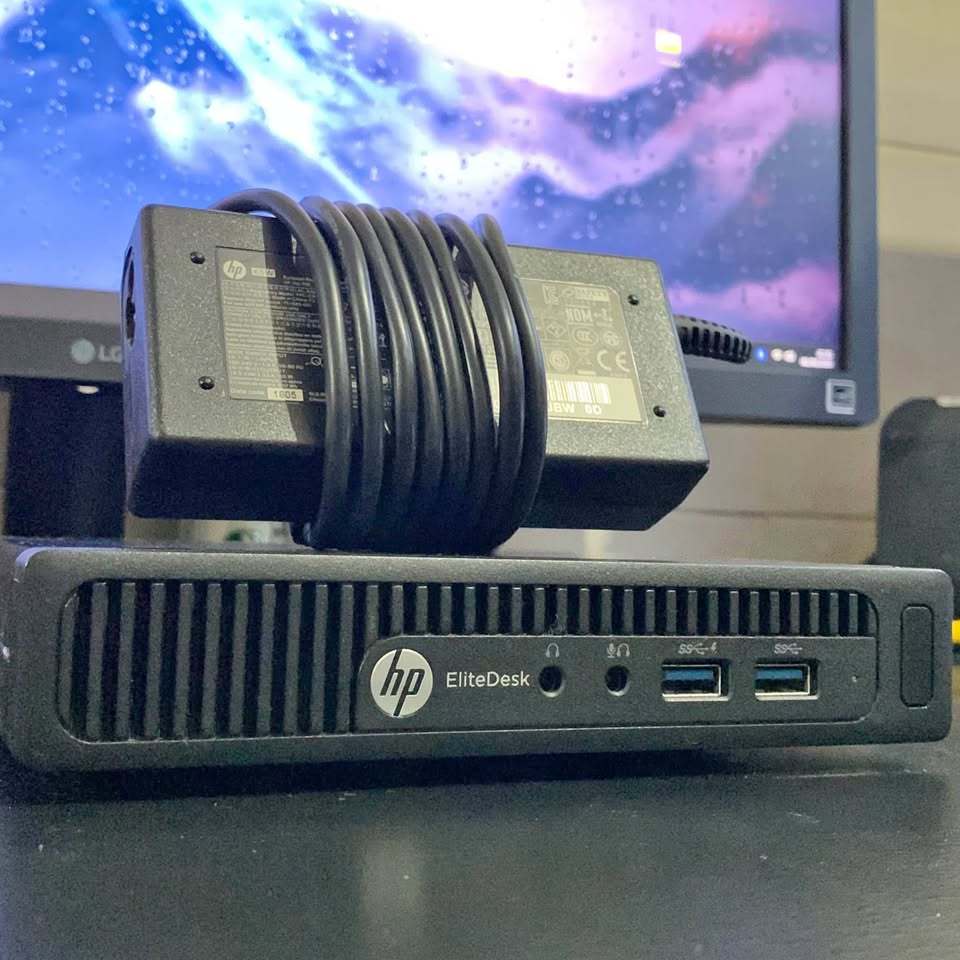Mini PC HP EliteDesk 705 G3 | HHD 500GB | 8GB RAM | Wi-Fi | Windows 10 Pro | Compacto e Rápido