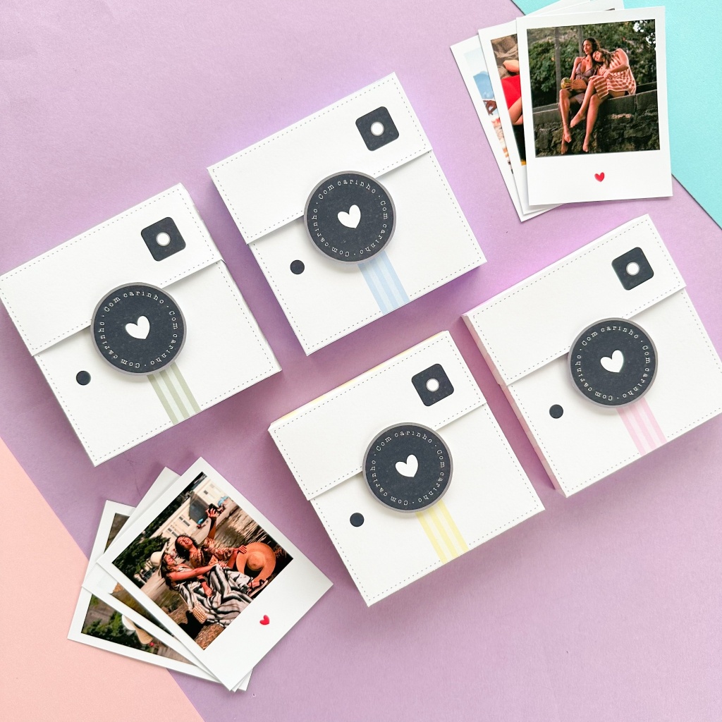 Polaroid na caixinha 6 unidades de foto