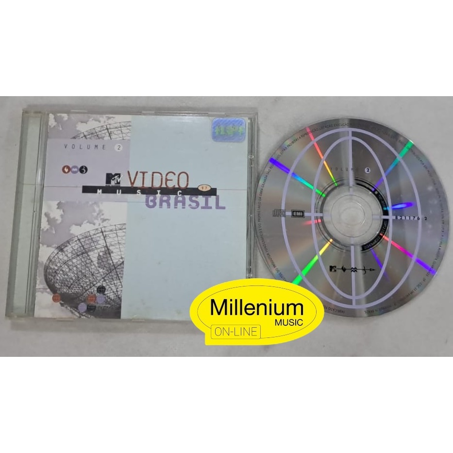 CD MTV Video Music Brasil 97 Volume 2 -1997 Original Gravadora Colecionador Ótimo Estado