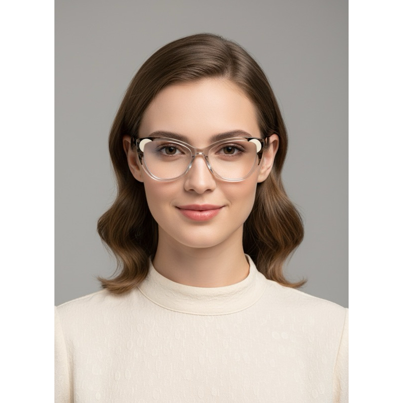 Armação de Óculos de Grau Feminino Gatinho Quadrado Redondo - Vários Modelos e Cores