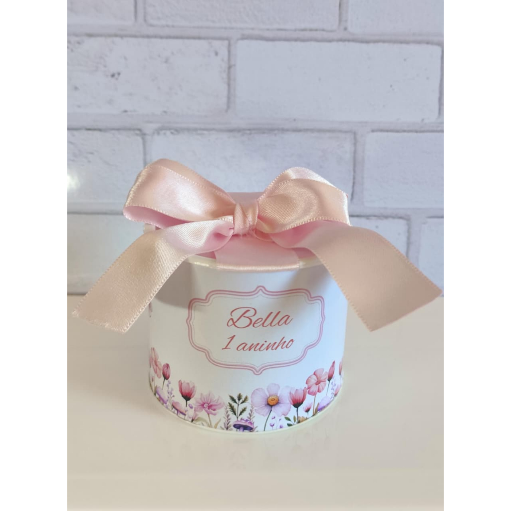 Kit Tubolatas personalizadas 5x6 -  Lembrancinha de Aniversário Jardim 