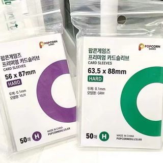 Kit de Protetores de Cartas e Photocards 50 Unidades Transparente de Ótima Qualidade com Envio Imediato.