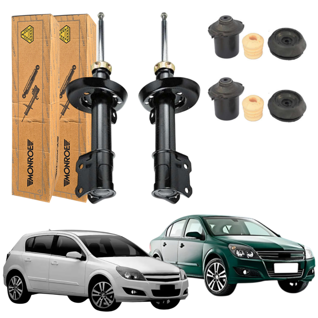 PAR AMORTECEDOR DIANTEIRO VECTRA GT GTX 2007 A 2011 MONROE + KIT
