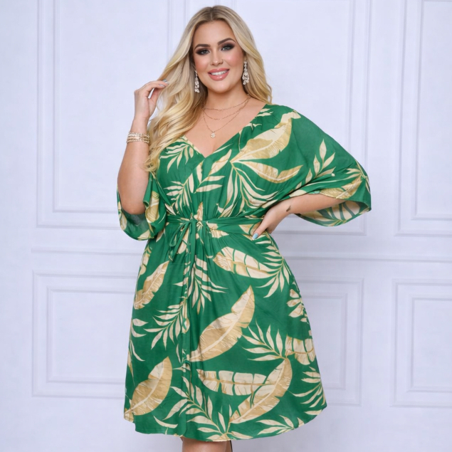 Vestido Soltinho Feminino Moda Evangélica Plus Size Malha Casual Básico Midi