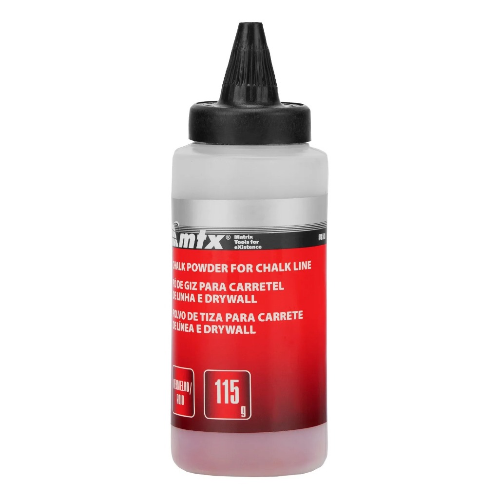 Pó de Giz Vermelho para Linha 115g 1 Peça MTX