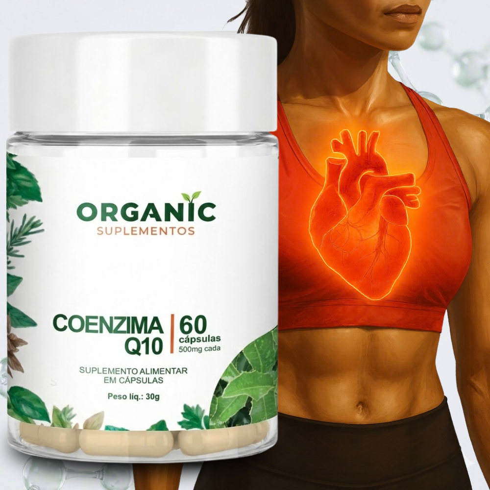 Coenzima Q10 com Ômega 3 e Vitamina E – 60 Cápsulas | Energia, Coração Saudável e Ação Antioxidante Envio Imediato em Oferta na Shopee