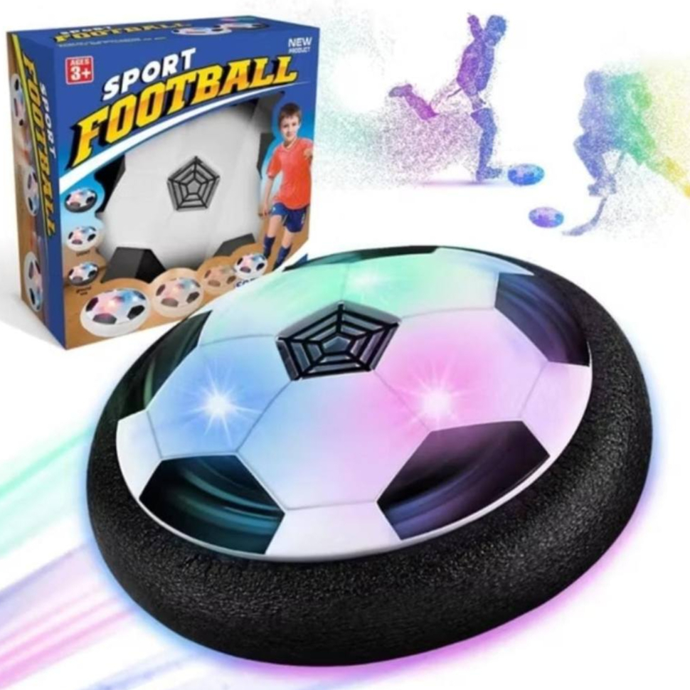 Bola Flutuante Com Luz Flat Ball Futebol Dentro de Casa Football Brinquedo Divertido