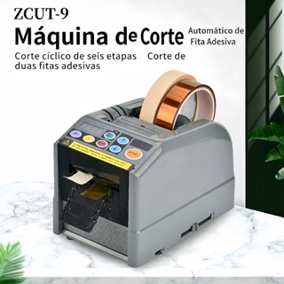 Máquina de Corte de Fita ZCUT-9 Cortador de Papel Automático Máquina de Embalagem Dispensador de Fita em Oferta na Shopee