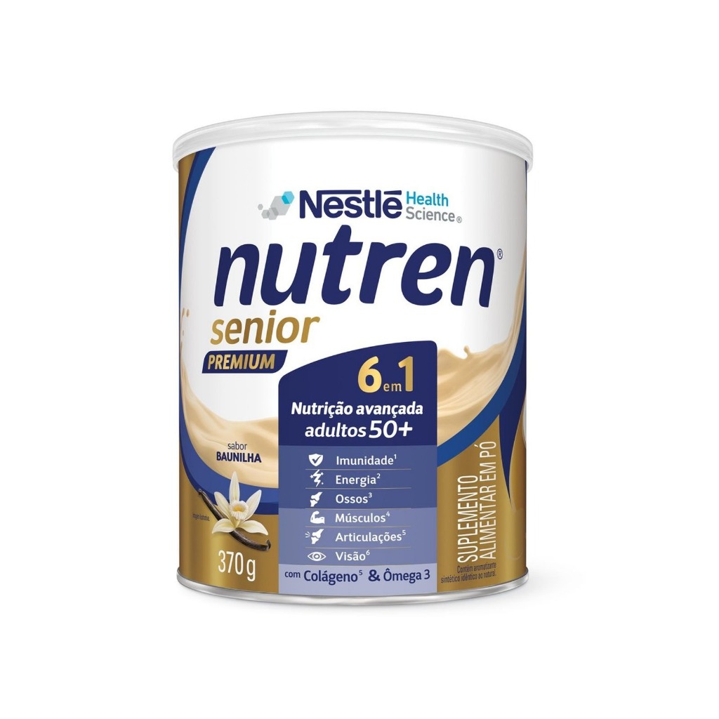 Suplemento Alimentar Nutren Senior Premium Baunilha 370g