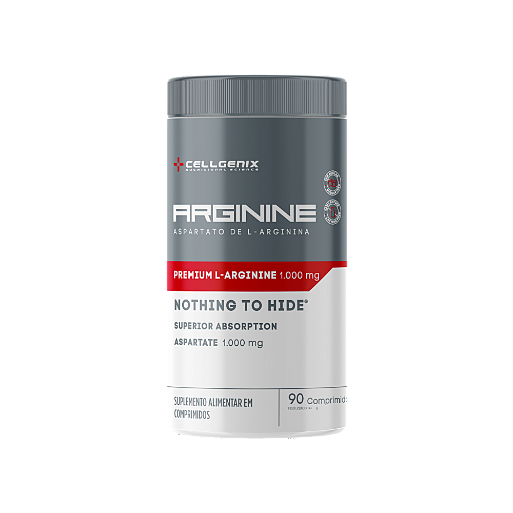 Imagem L-ARGININA 1G 90 COMPRIMIDOS CELLGENIX