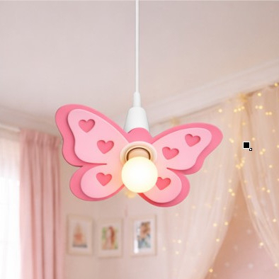 Lustre Infantil Borboleta - Lustre Para Quarto Infantil