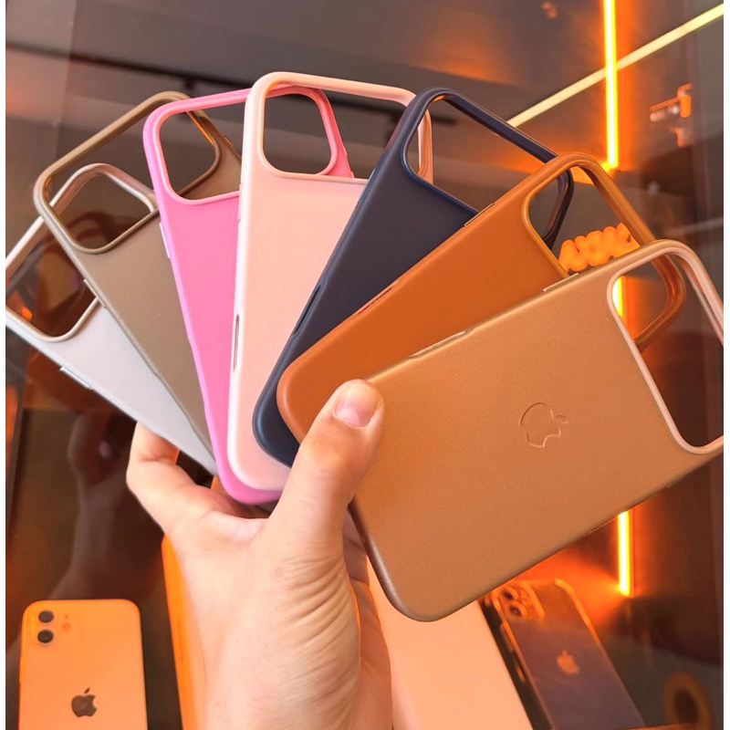 Capa Capinha Premium Magsafe De Couro Para IPhone 17 17Air 17Pro 17 Pro Max indução Magnétic em Oferta na Shopee