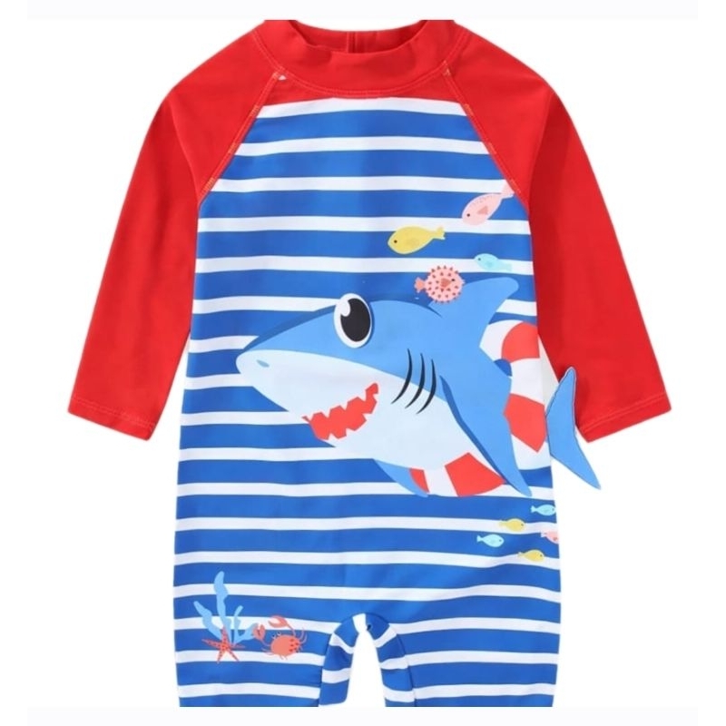 Macacão Praia Bebê Proteção Solar Uv FPU50 Piscina Natação Surf