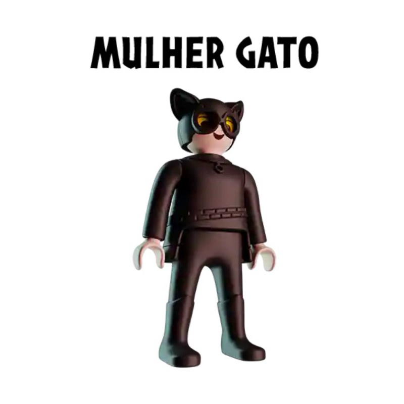 Playmobil DC Kinder Ovo Mulher Gato