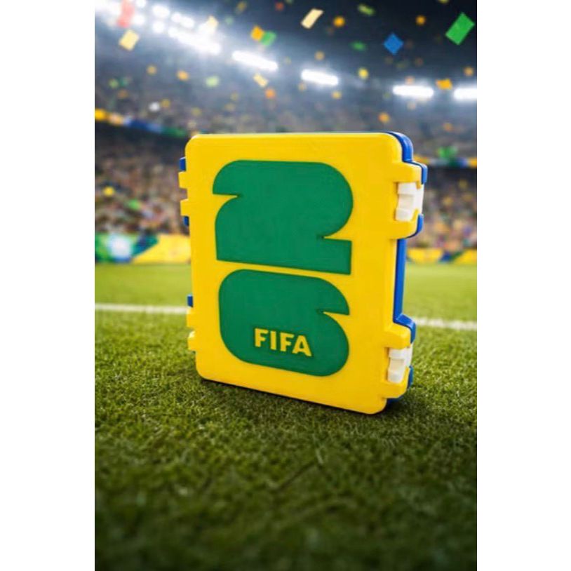 🟡 Porta Figurinhas Album Copa do Mundo 2026 – Organizador para Figurinhas do seu Álbum - 200 Figurinhas ⚽