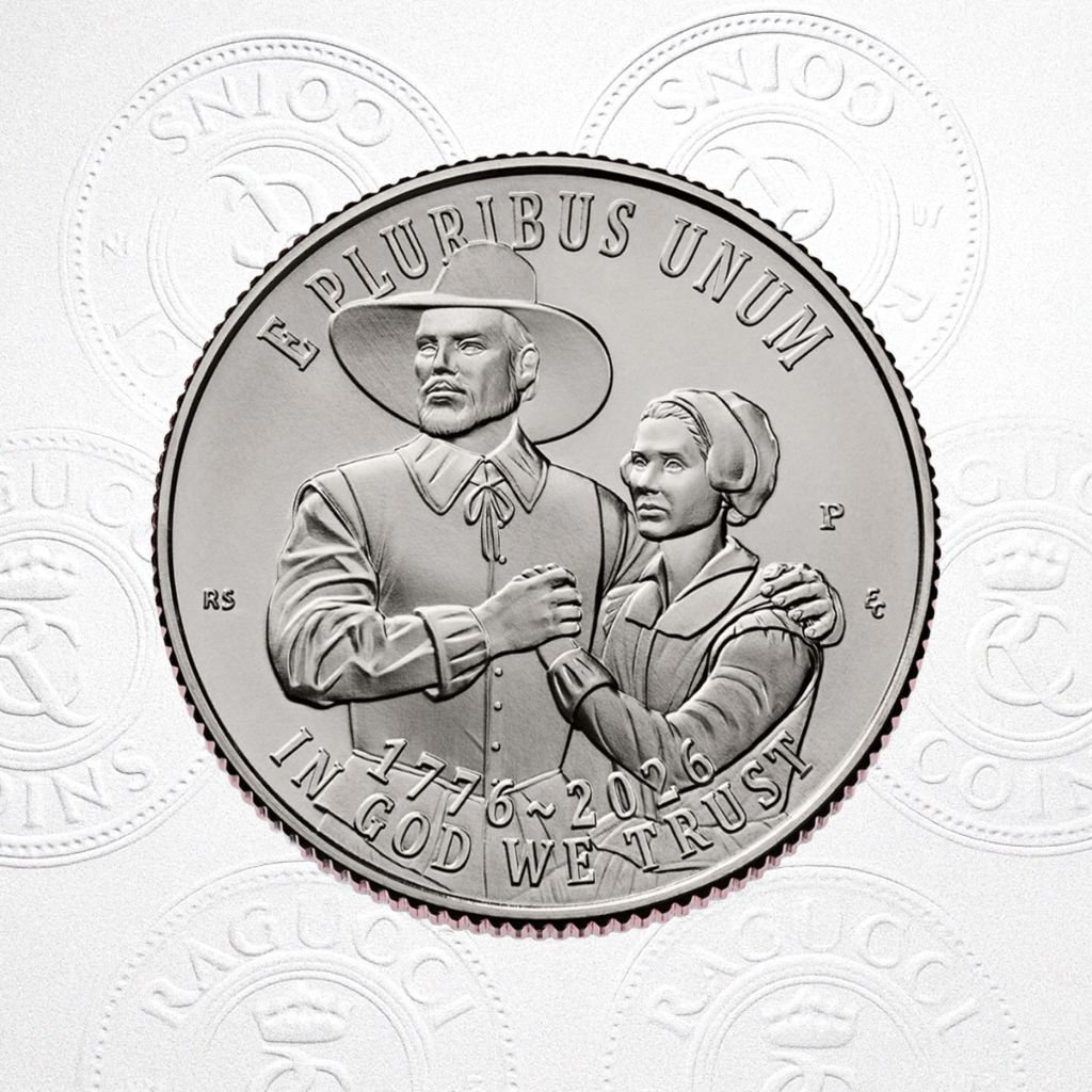 Moeda USA Quarter Dollar Mayflower 2026