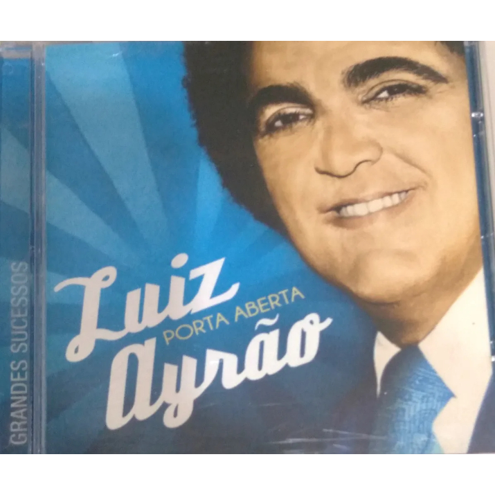 Cd Luiz Ayrão Porta Aberta Grandes Sucessos SAMBA PAGODE Raro Impecável