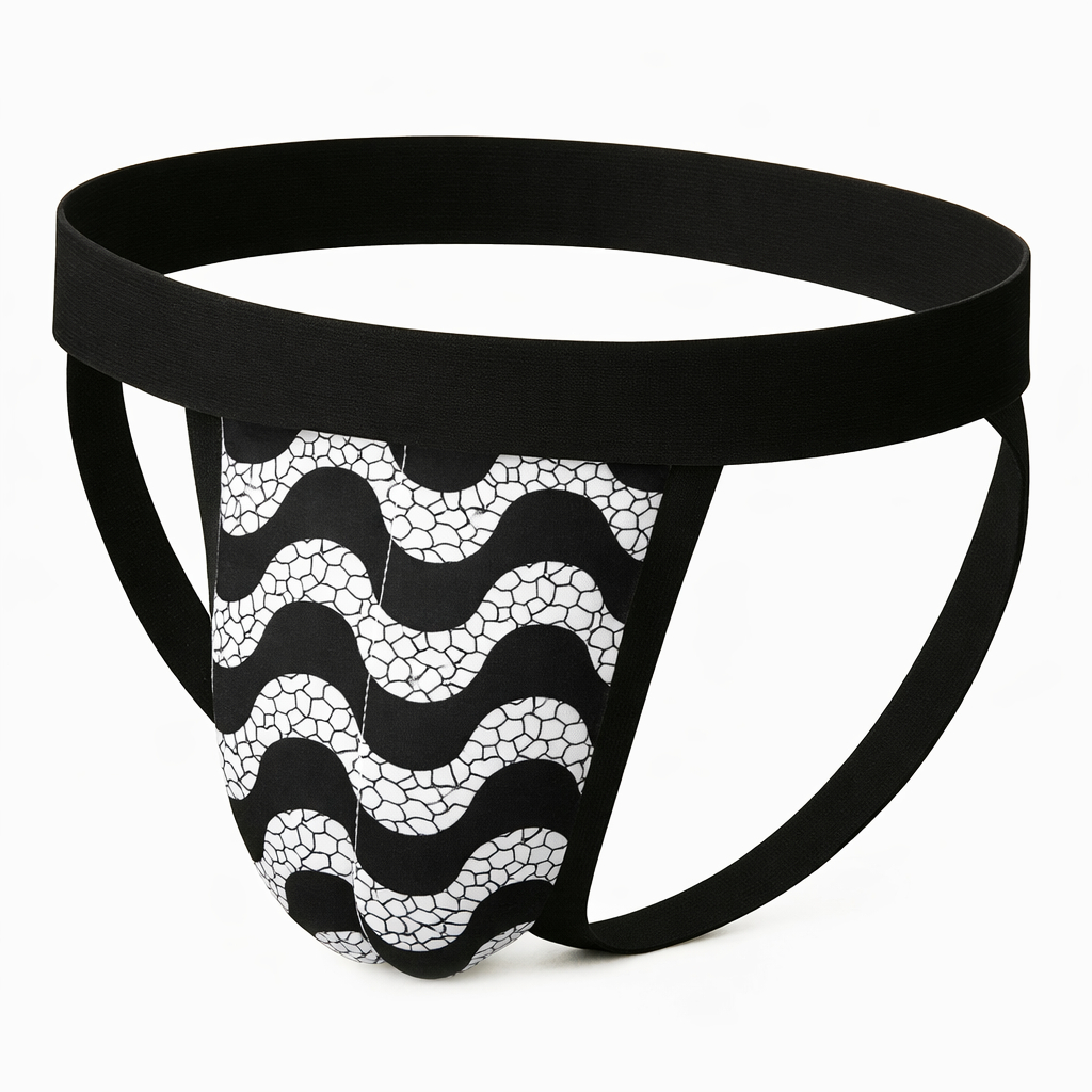 Jockstrap Masculina Sexy Elástica Cueca Jockstrap Aberta Atrás Tamanho Único Confortável