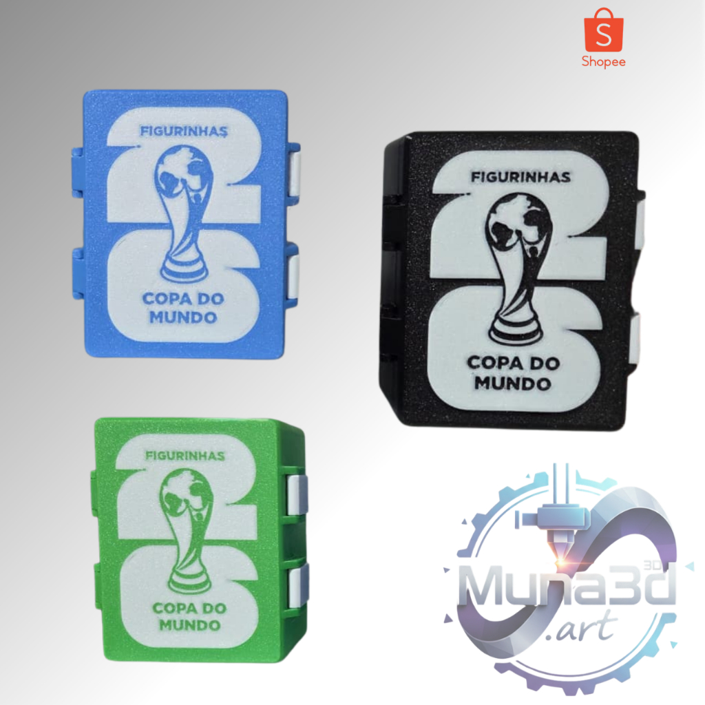 Porta Figurinhas Copa do Mundo 2026