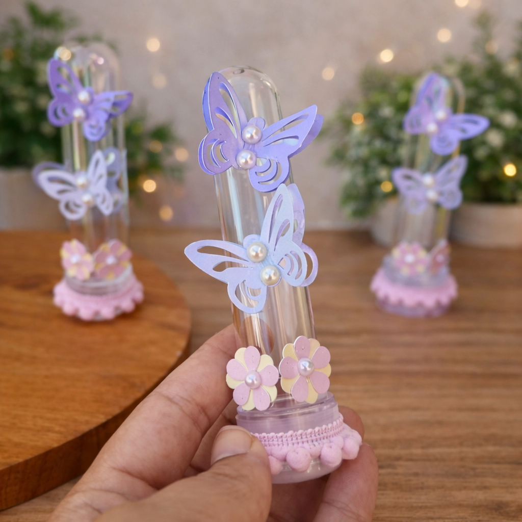 Tubete Personalizado Jardim Encantado Candy Jardim das borboletas Lembrancinhas - Aniversário