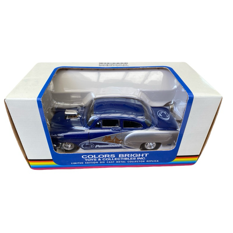 Colors Bright toys & collectibles limited edition PENN STATE UNIVERSITY 1954 CHEVROLET 2 PORTAS CUPÊ HOT ROD SPECCAST