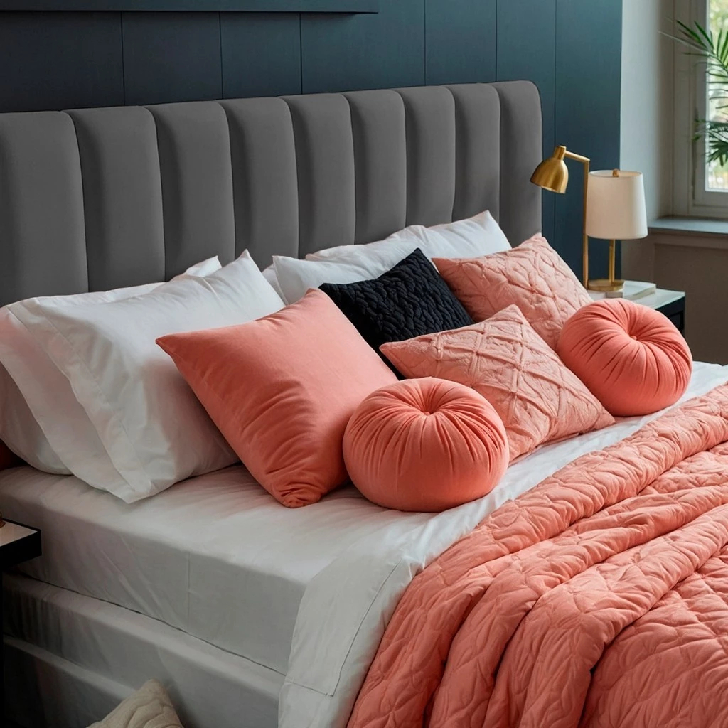 Kit 12 Cabeceira 60x20 Estofada Completa Adesiva em Módulos Para Cama Solteiro Casal Queen King Box