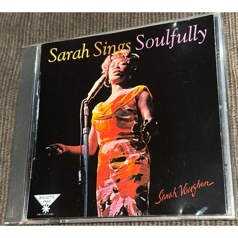 CD Sarah Vaughan Sarah Sings Soulfully importado original Y 1116