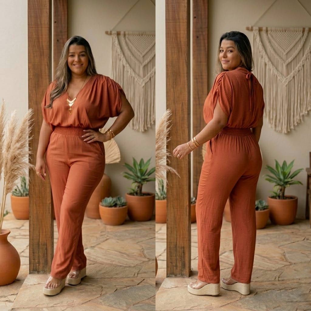 Macacão Duna que Valoriza Seu Corpo 💚Do Casual ao Elegante!