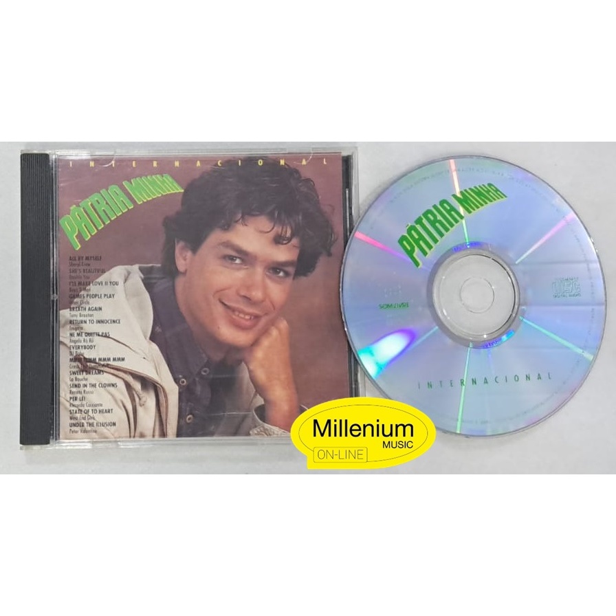 CD Pátria Minha Trilha Sonora Internacional Da Novela 1994 Original Gravadora Colecionador Ótimo Estado