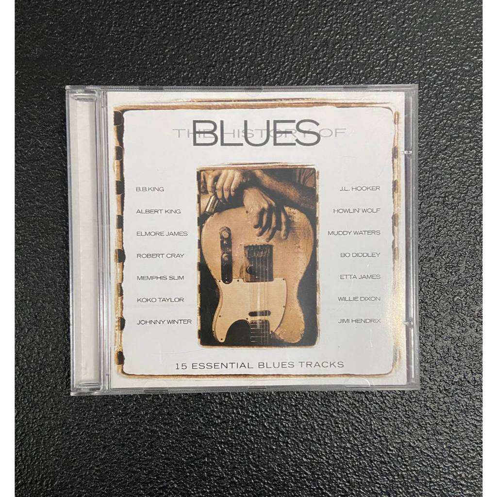 CD The History of Blues - 15 Essential Blues Tracks - B.B. King, Albert King, Muddy Waters e Jimi Hendrix