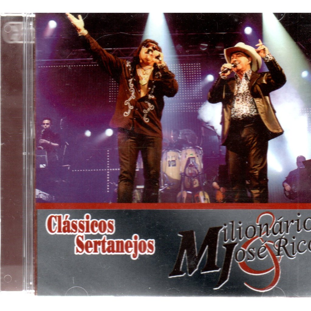 Cd Milionário e José Rico - Coletania Classicos Sertanejos