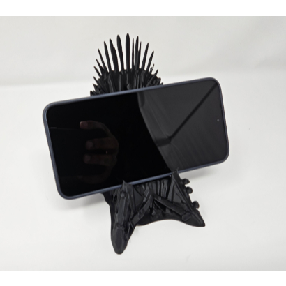 Suporte para Celular Trono do GOT – Porta Smartphone Decorativo  📱👑 Iron Throne do GOT
