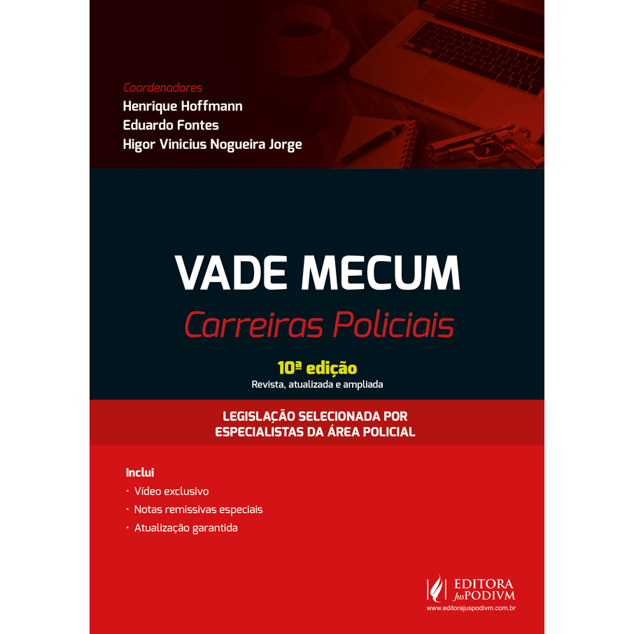 Vade Mecum Carreiras Policiais - 10ª Edição 2025 Juspodivm