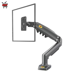 Suporte North Bayou Nb F80 de Mesa Para Tv Monitor de 17" Até 30" Preto
